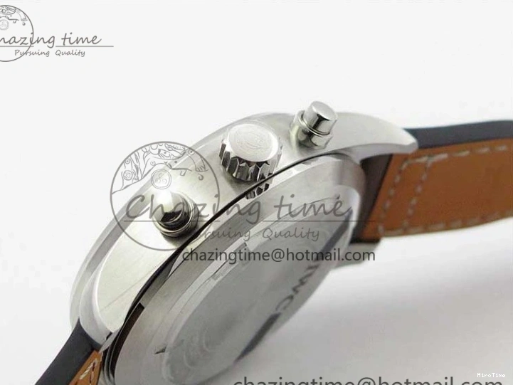 MIROTIME 0509 Pilot Chrono IW377726 ZF 1:1 Best Edition Green Dial on Brown Leather Strap A Trendsetting 7125